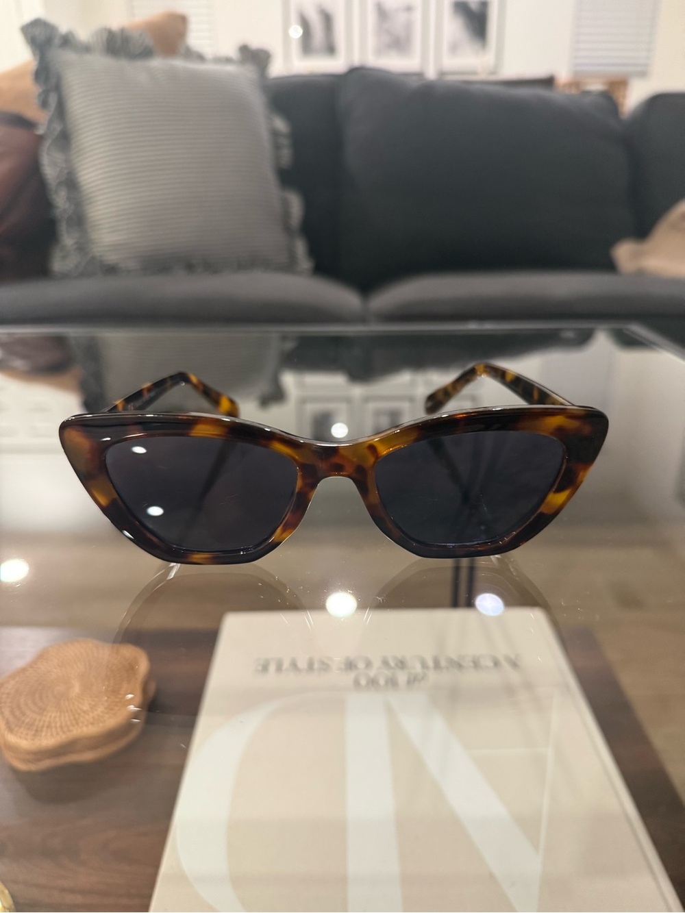 J Crew Tortoiseshell Cat Eye Sunglasses - Women's Fashion Accessory